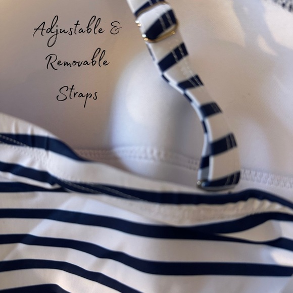 NWT  Women’s Plus Size 2 Piece Tankini With Bikini Bottom Swimsuit Size 20W - Picture 15 of 15